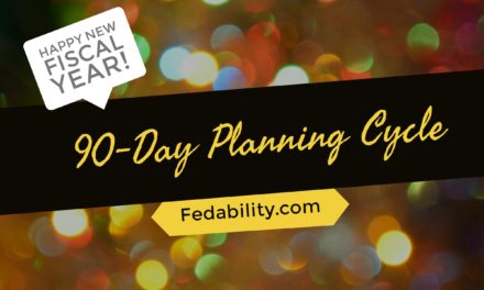 Happy New Fiscal Year: The start of my 90-day planning cycle