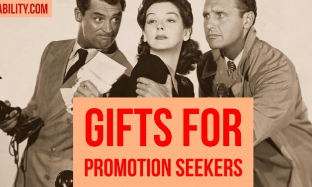 Gifts for promotion seeking Federal employees