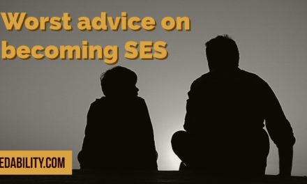Worst advice on becoming SES I’ve ever heard