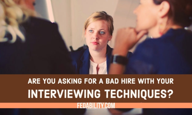 Conducting an interview? No interview preparation is asking for a bad hire