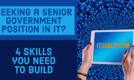 Seeking a senior government position in IT? 4 skills you need
