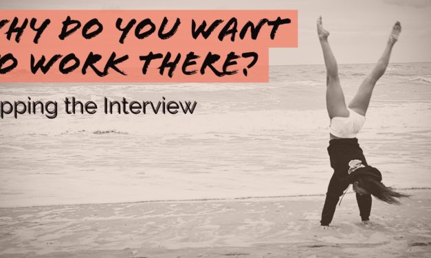 Flipping the interview: Do you want to work there?