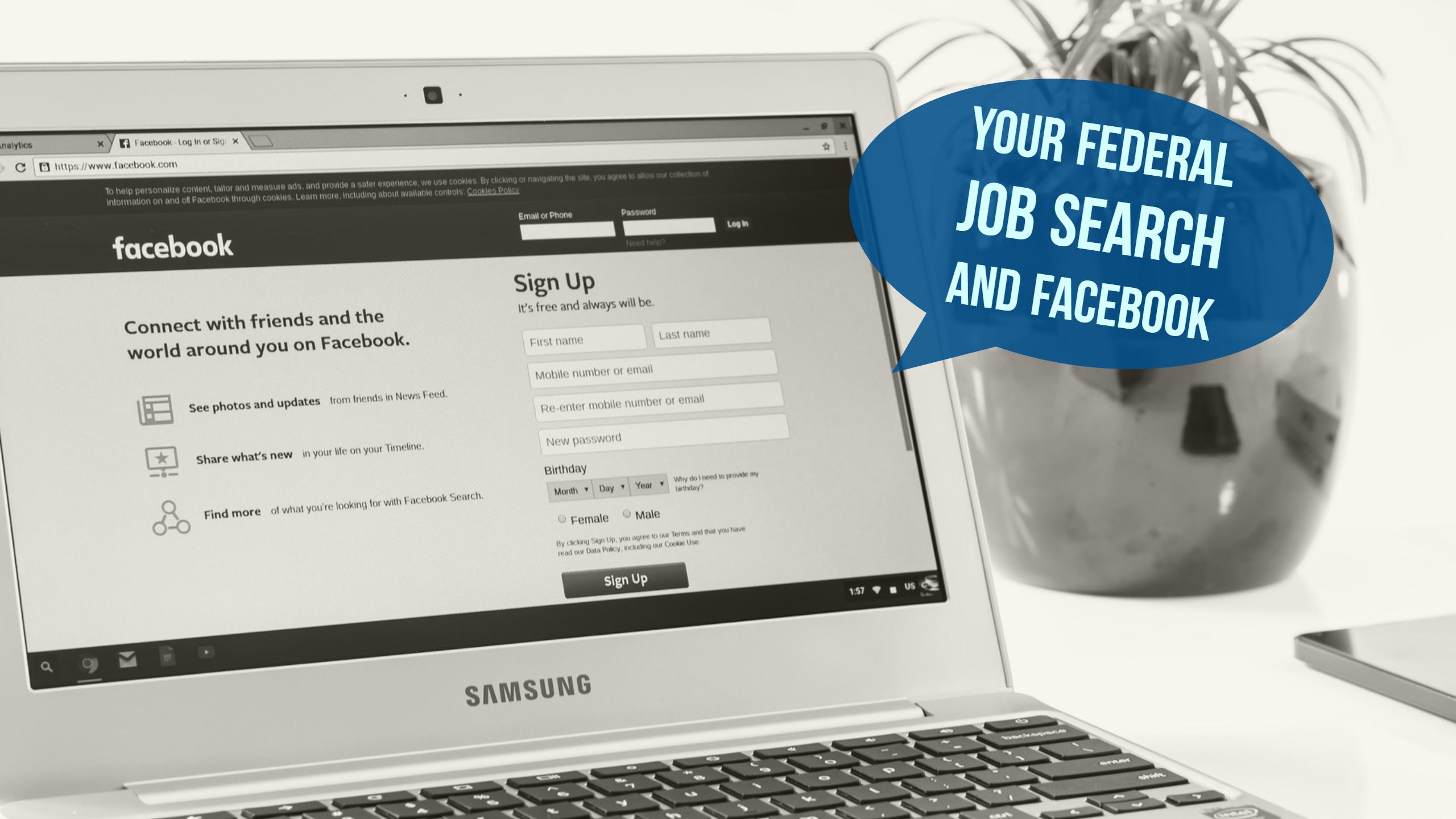 Your Federal job search and Facebook - Fedability