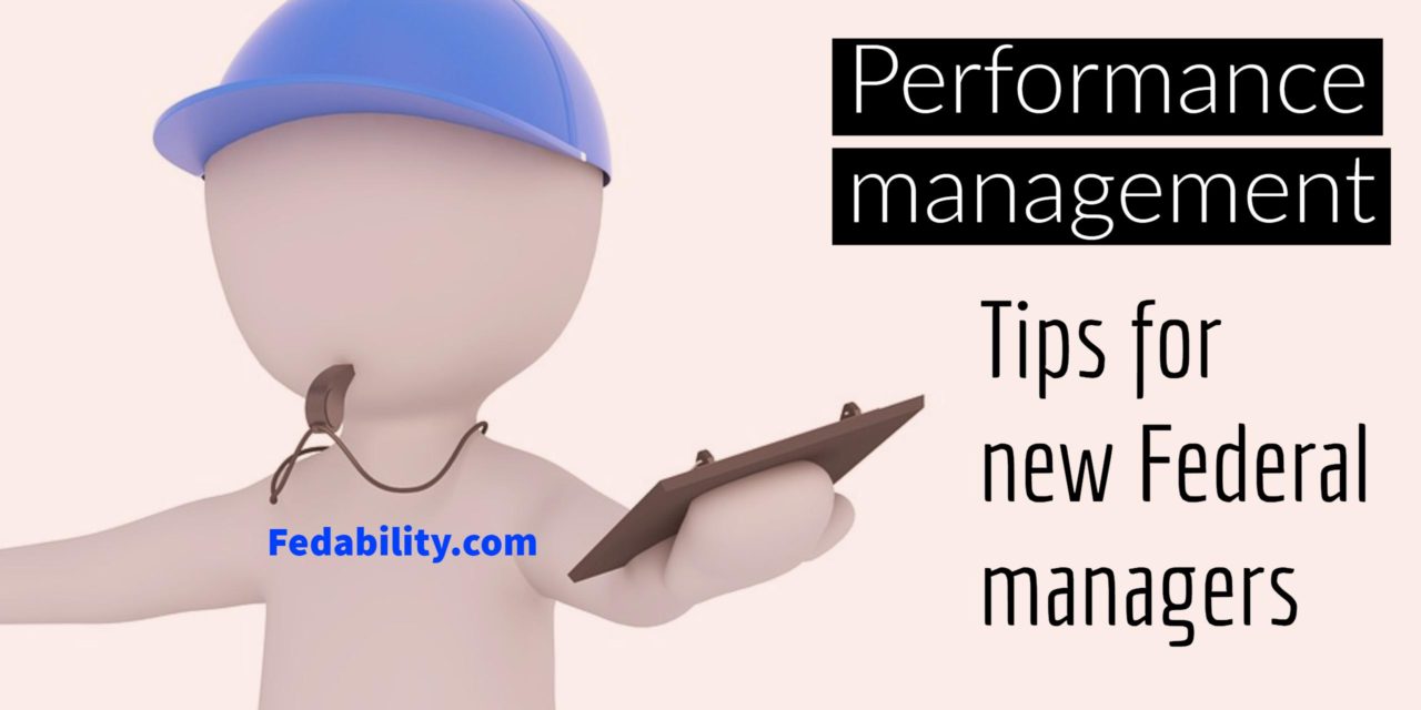 Federal performance management for beginners : 4 tips you can’t do without