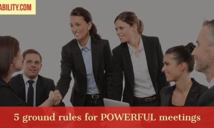 5 ground rules for powerful meetings that people want to attend