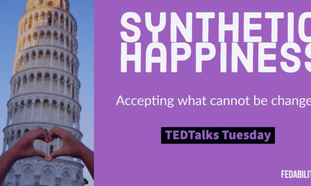 Synthetic happiness: Accepting what cannot be changed