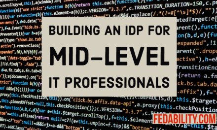 Building IT professionals: Template IDP for mid-level IT professionals